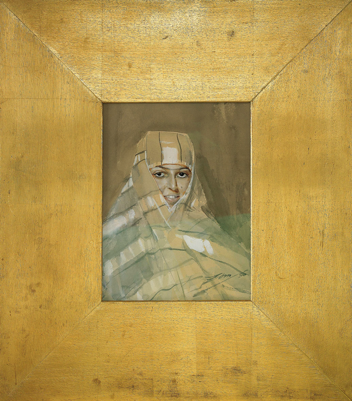  安德斯·莱奥纳德·佐恩 Anders Leonard Zorn —— 披格头巾的女人